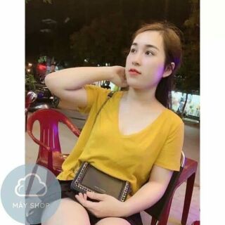 Áo phông cổ tim