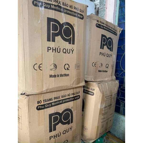 Đồ bảo hộ y tế phòng dịch Phú Quý 7 món