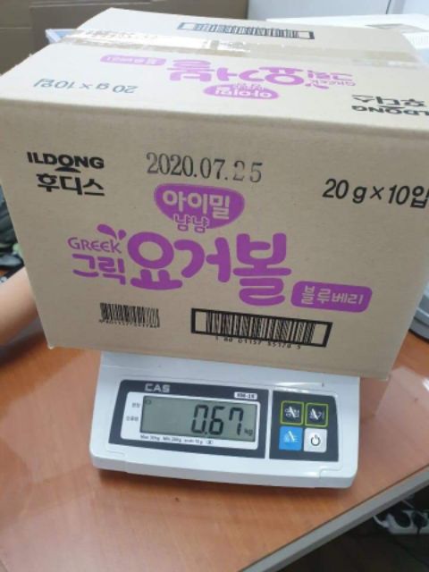 Sữa chua khô trái cây Bong Bong Hàn Quốc 18g