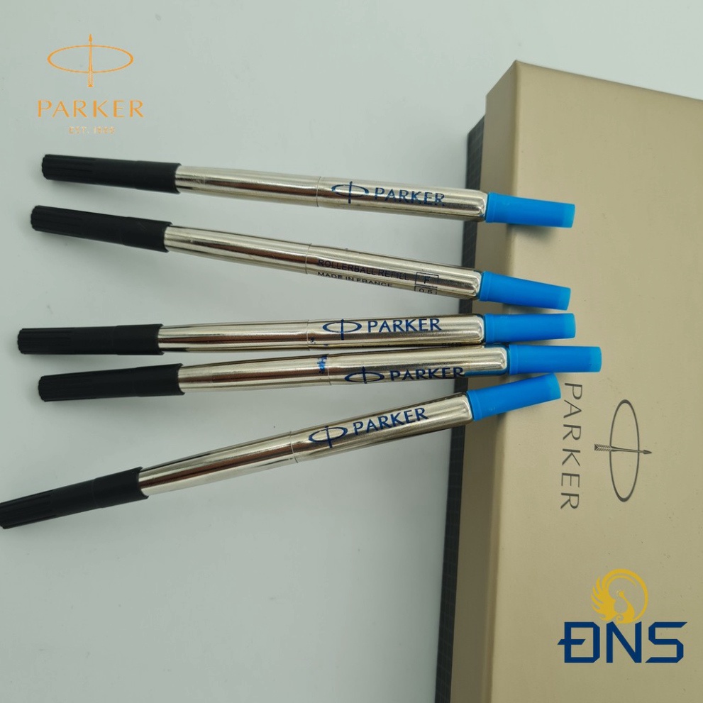 1 Ruột Ngòi Bút Ký Dạ Bi, Ruột Ngòi Bút KÝ Cao Cấp Parker - Xanh/Đen 0.7mm