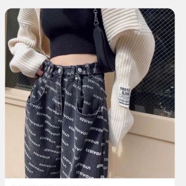 [ ORDER ] Quần baggy chữ