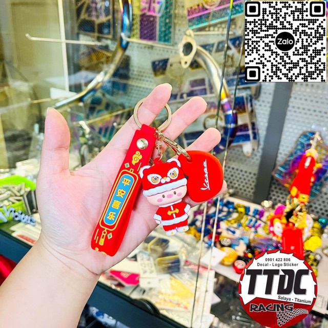 Bao móc khoá remote Smartkey Vision 2021