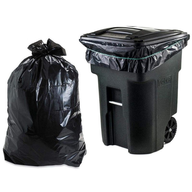 Cuộn túi rác  size trung 53*63, size đại 65*85  , túi 5kg, 15kg có quai hàng PE dai, bóng, đẹp
