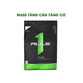 [Mã FMCGSALE55 giảm 8% đơn 500K] RULE1 MASS GAINER - TĂNG CƠ TĂNG CÂN CHẤT LƯỢNG (12 lbs)