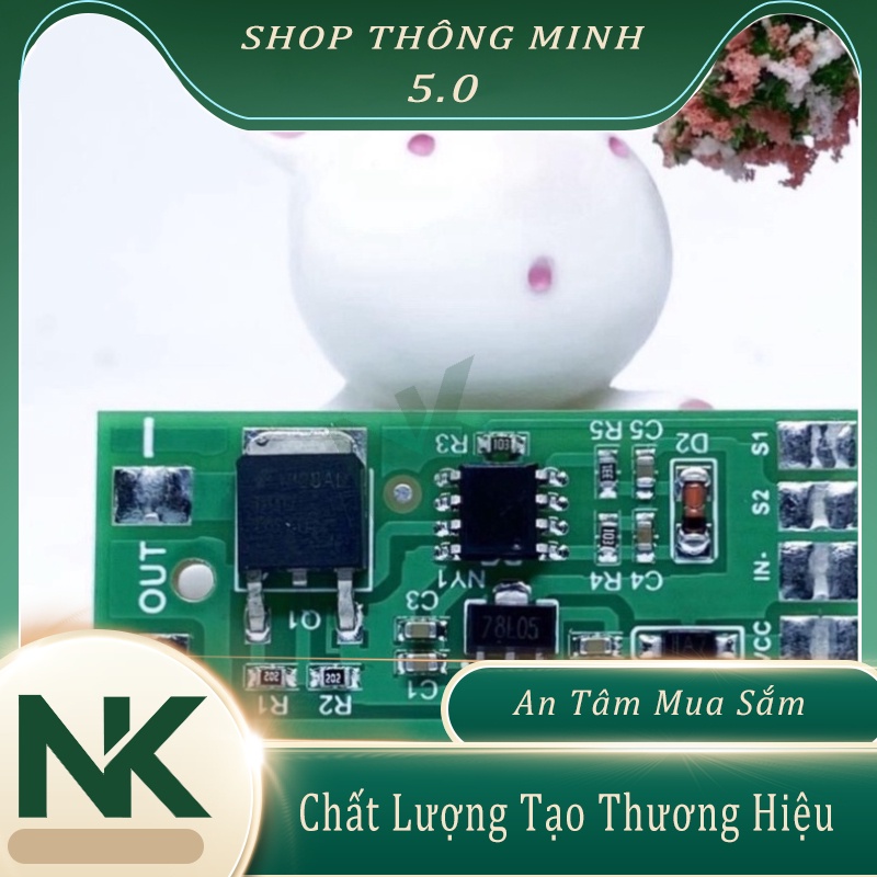 Mạch passing 1s kiêm bật tắt đèn trợ sáng Passing1s