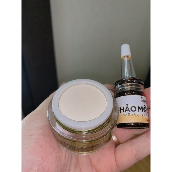 Combo trắng da ( serum tmx x5 &amp; kem face )