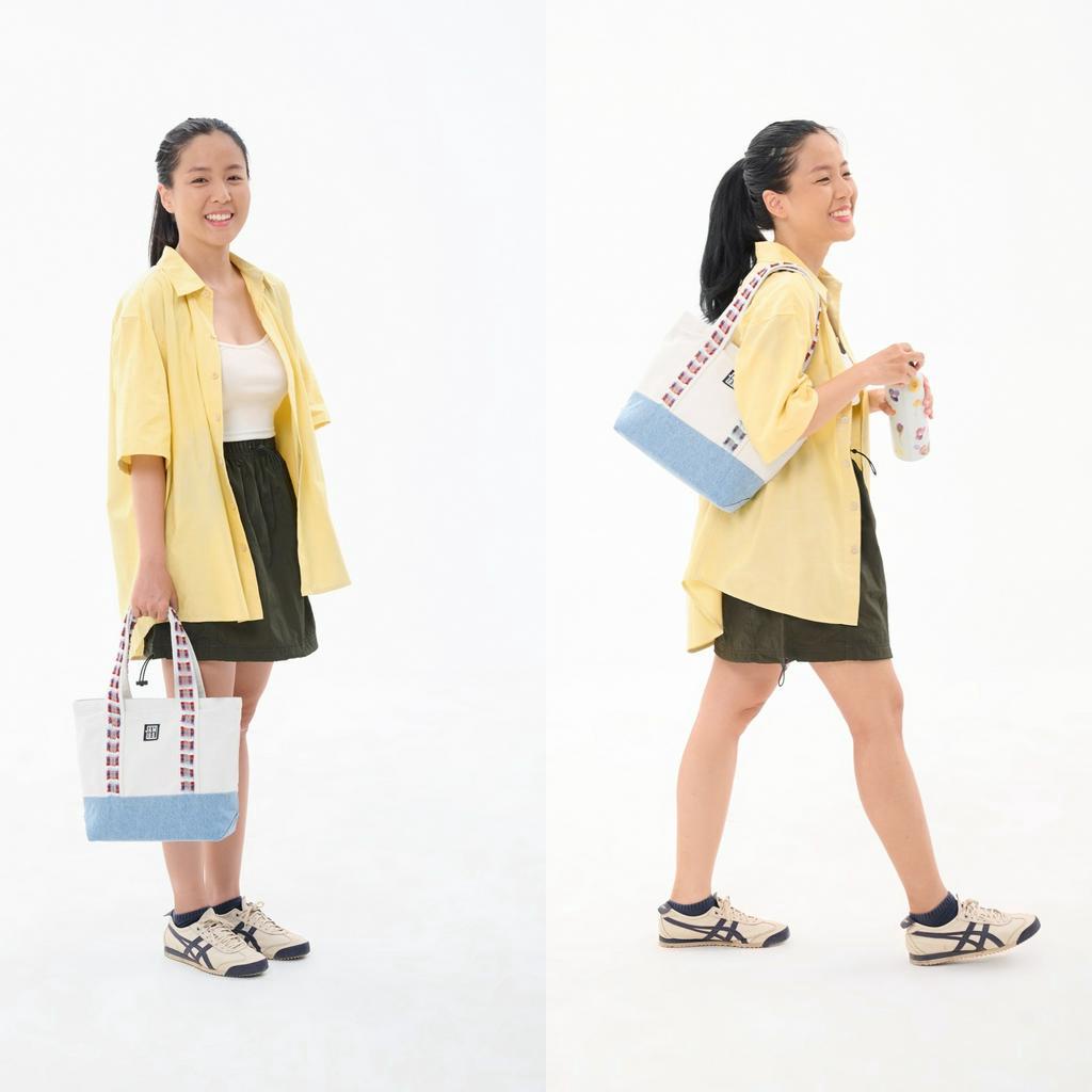 Jamlos Everyday Summer Tote - Túi tote vải canvas hàng ngày A5, A4, 13inch