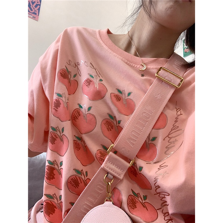 NRVP Áo Thun Tay Ngắn Cổ Tròn Thời Trang Mùa Hè Phong Cách Hàn Quốc