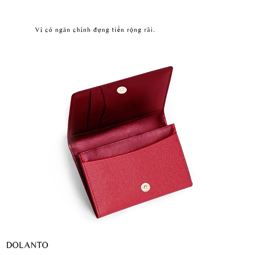 Ví DOLANTO BRAND® Lucy Saffiano Wallet