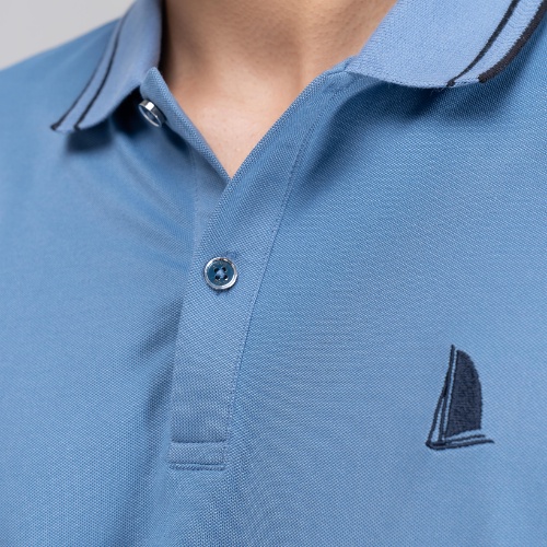 Áo Thun Polo YODY Nam thêu thuyền lịch lãm mềm mại thấm hút APM3831 | BigBuy360 - bigbuy360.vn