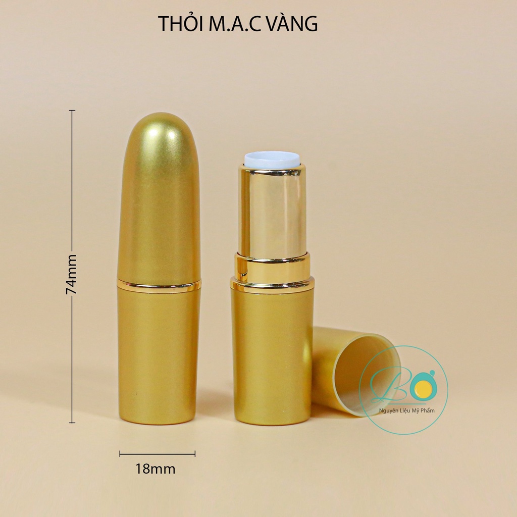 Thỏi Đựng Son MAC Vàng