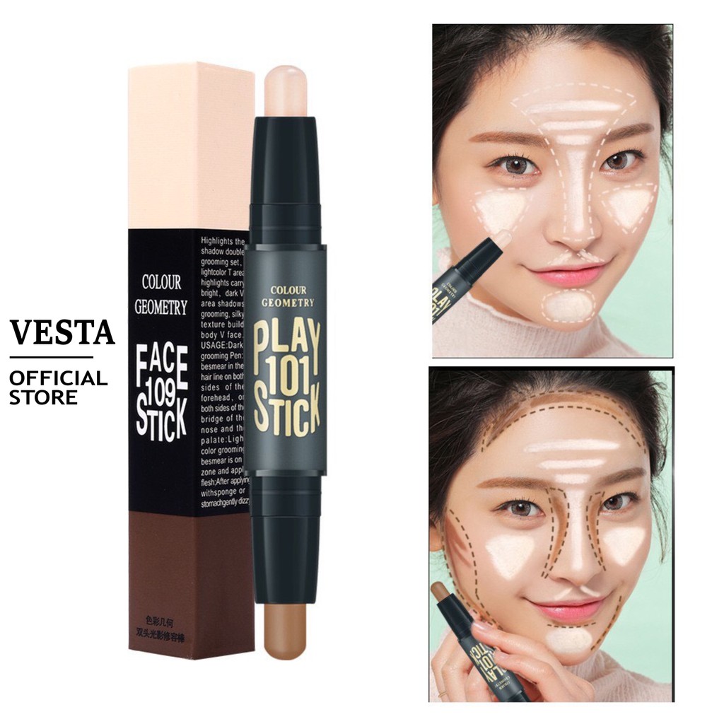 Phấn Tạo Khối 💕𝑭𝒓𝒆𝒆𝒔𝒉𝒊𝒑💕 Tạo Khối Highlight Che Khuyết Điểm - Bút Tạo Khối Lameila | BigBuy360 - bigbuy360.vn