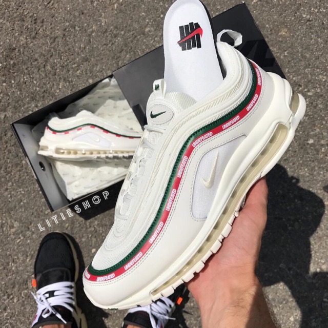 NHẬP MAJUL15 GIẢM 30K |Giày  AIR MAX 97 UNDEFEATED ĐEN TRẮNG NAM NỮ