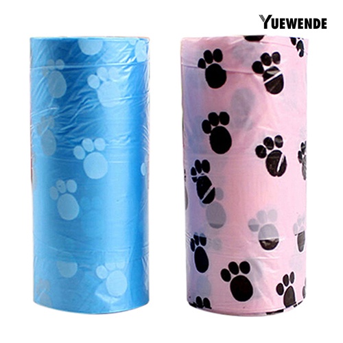 Cuộn 15 túi đựng rác thải thú cưng tiện lợi