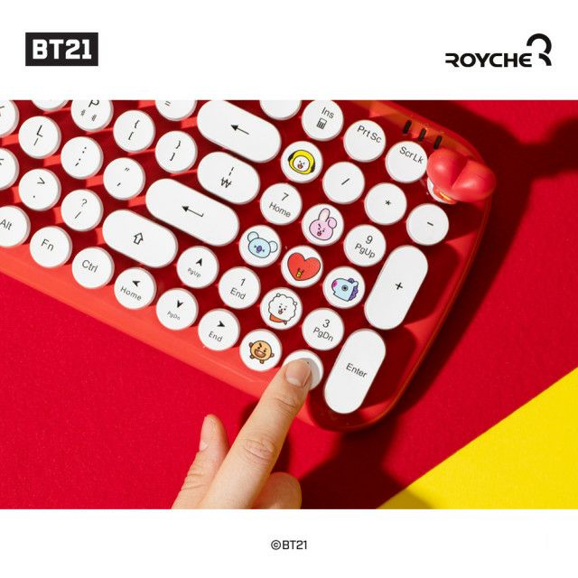 [ tặng mã giảm 50% tối đa 20k ] Nút bàn phím BT21 baby