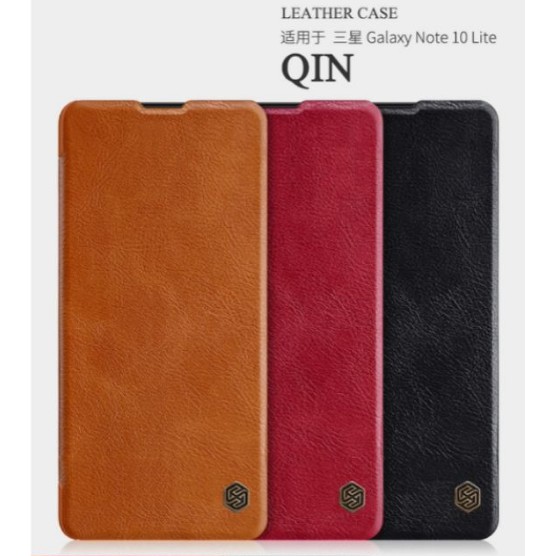 Bao da SamSung Galaxy Note 10 Lite hãng Nillkin QIN | BigBuy360 - bigbuy360.vn