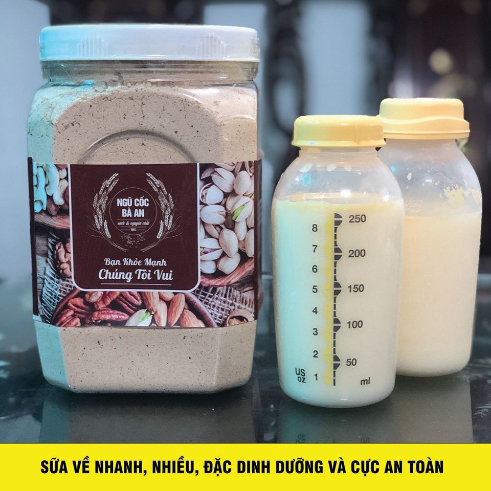 Ngũ Cốc Lợi Sữa Bà An-1kg-Gồm hơn 20 loại hạt đặt biêt-Hiệu Quả trong vòng ngày thứ 3 -SHOP MẸ TÁO