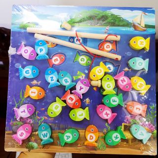 (2023) ĐỒ CHƠI CÂU CÁ BẰNG GỖ (BIG SIZE)