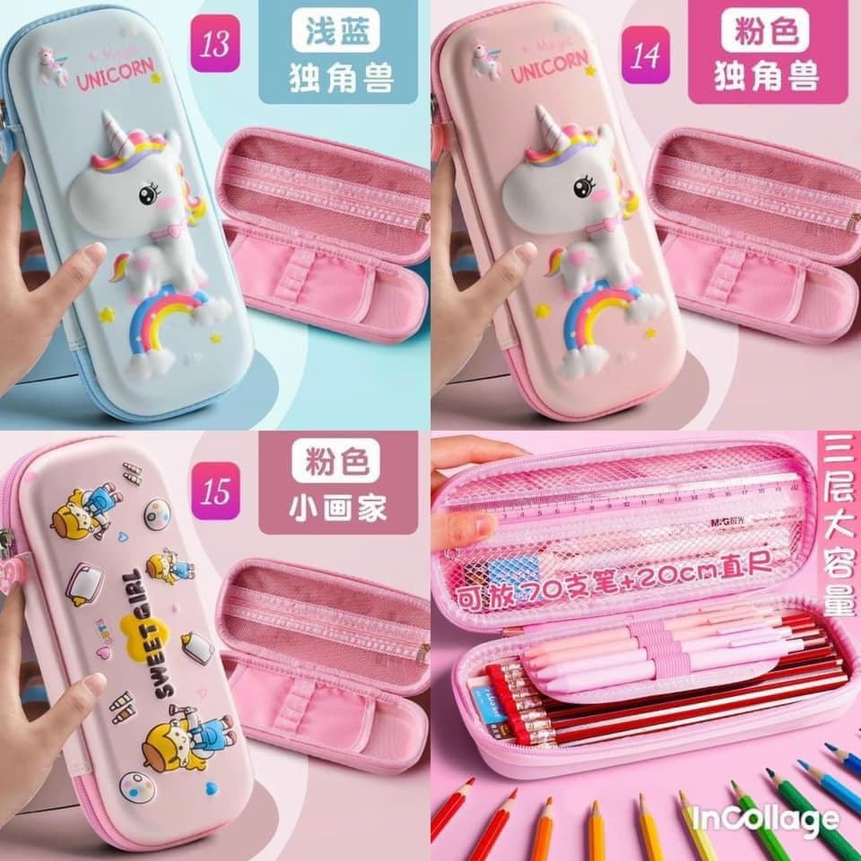 Hộp Đựng Bút In 3D Cho Bé