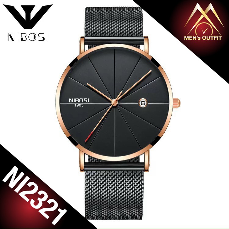 [ ĐỒNG HỒ CHÍNH HÃNG ] Đồng hồ NIBOSI NI2321 dành cho Nam - Hàng Chính hãng Fullbox Kèm Bảo hành - Thương Hiệu Hồng Kông