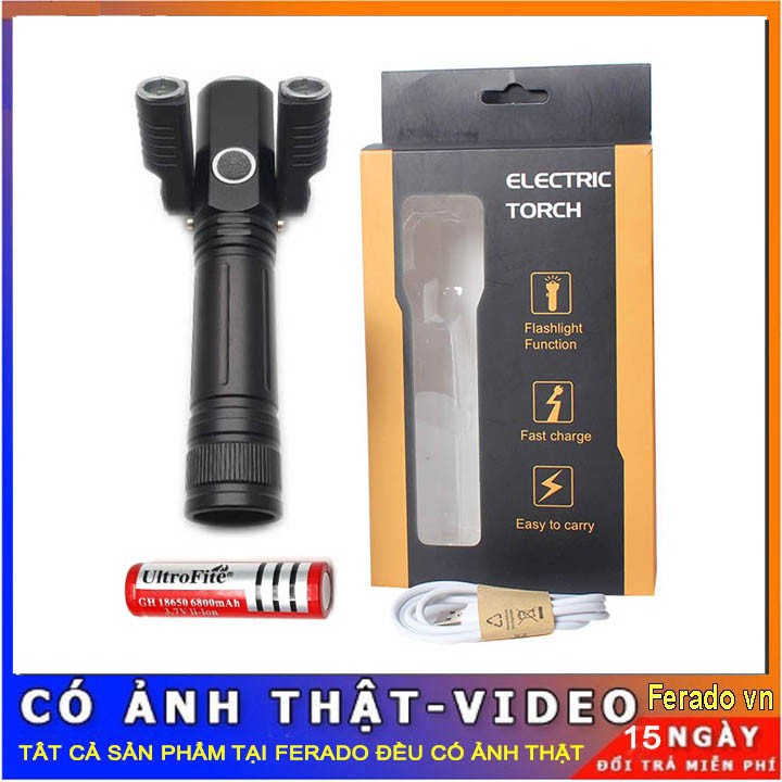 Đèn pin 3 bóng cầm tay siêu sáng