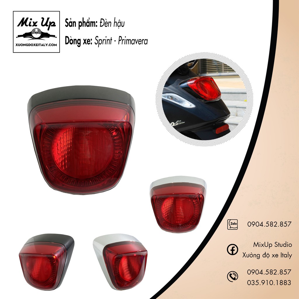 ĐÈN HẬU LED 2020 XE VESPA SPRINT /  PRIMAVERA