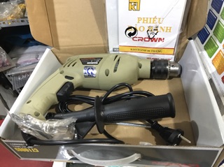 Máy khoan điện Crown CT10065