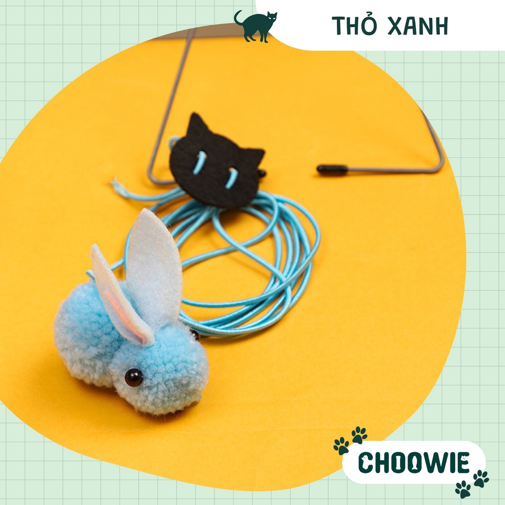 Đồ chơi cho mèo dây treo co giãn dán tường giao ngẫu nhiên Choowie Pet Shop