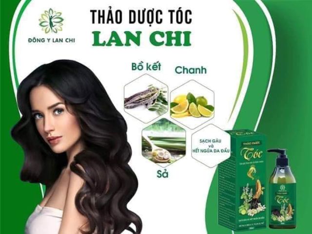 Dầu gội thảo dược lan chi(thảo dược tóc lan chi)