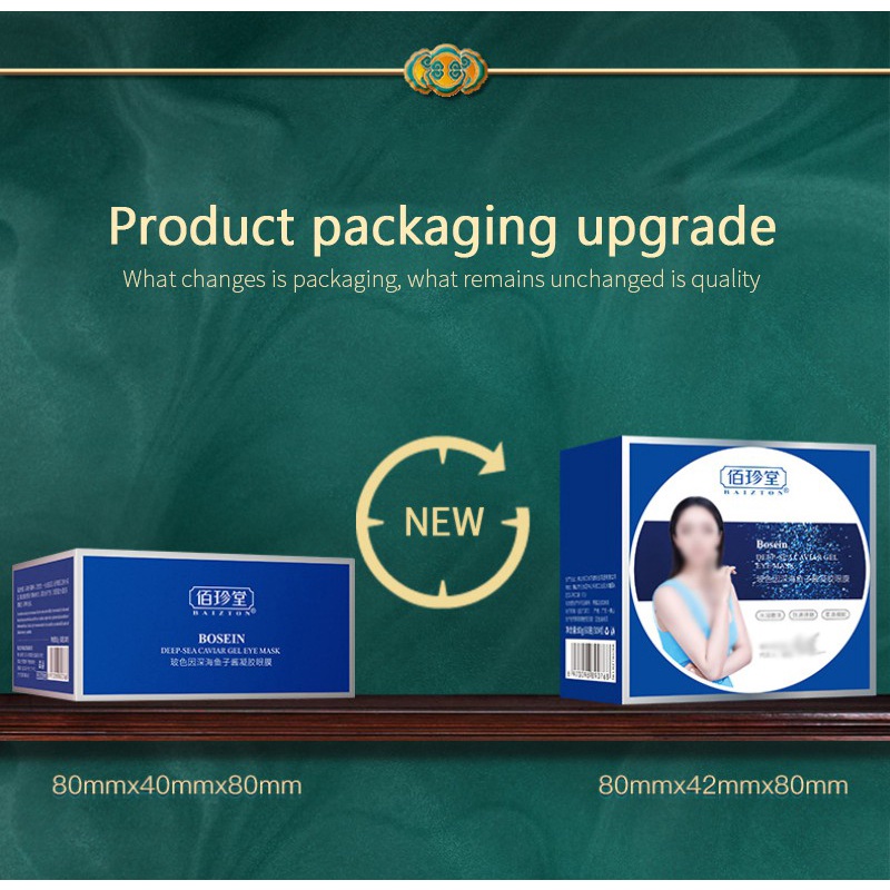 (Hàng Mới Về) Mặt Nạ Mắt Dạng Gel Caviar Làm Sạch Sâu | BigBuy360 - bigbuy360.vn