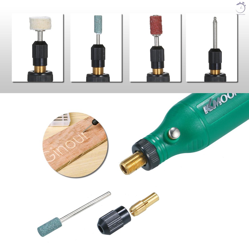 Bộ mũi mài khắc điều chỉnh 5 tốc độ sạc USB