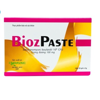 Men tiêu hóa BiozPaste - Cân bằng hệ vi sinh đường ruột, điều chỉnh rối loạn tiêu hóa - Viện Pasteur Đà Lạt (DAVAC)