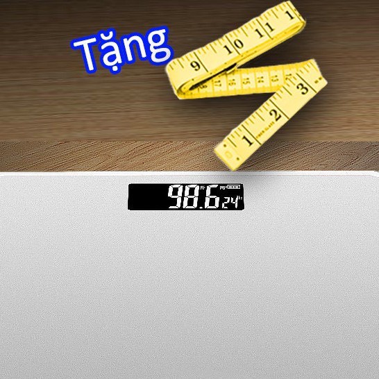 Cân Điện Tử Gia Đình Kết Nối Bluetooth Tặng Kèm Thước Dây
