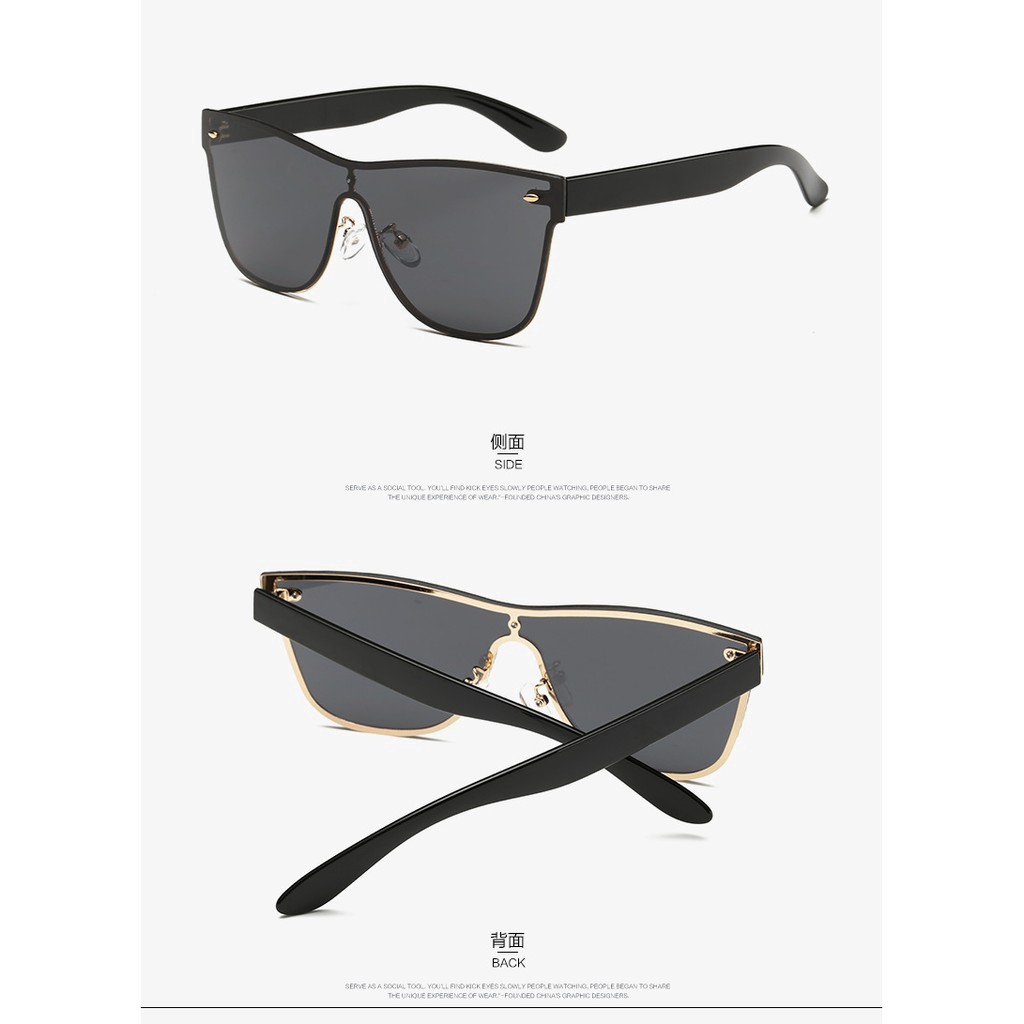 Kính mát tráng gương Samjune thời trang sang trọng