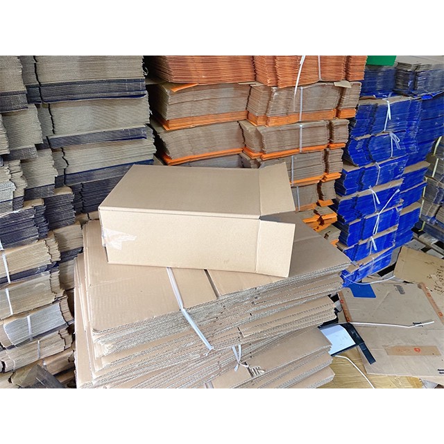 Hộp Box Chống Sốc Bảo Vệ Hộp Giày, Hộp Carton Bìa Cứng Chống Móp Méo