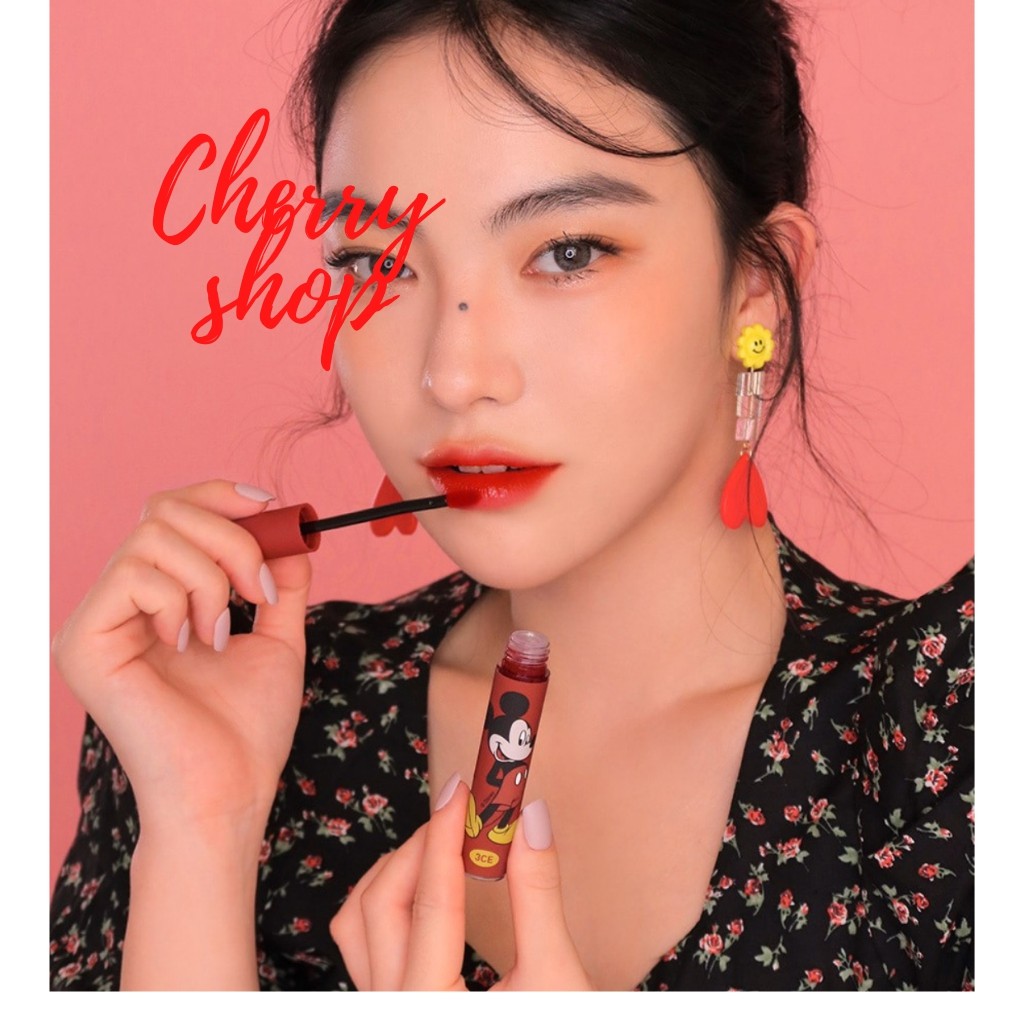 [ Auth-check code]Son Kem 3CE TATTOO LIP TINT - PHIÊN BẢN CHUỘT MICKY 💝 Son 3CE DISNEY MicKey