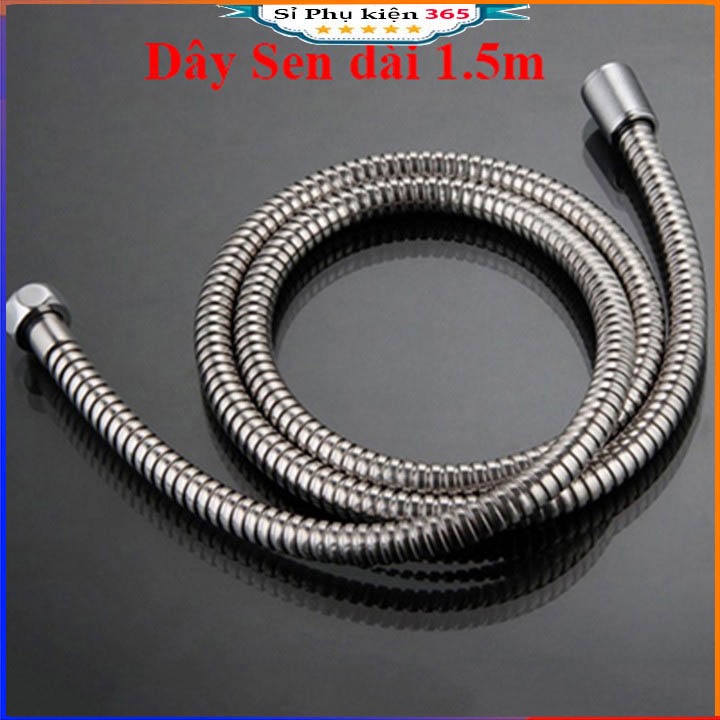 Dây inox vòi sen nhà tắm chống cháy nổ cao áp dài 1.5M