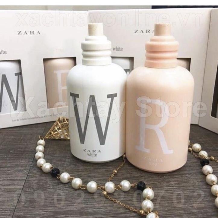 Set nước hoa nữa Zara White and Rose 100ml x 2