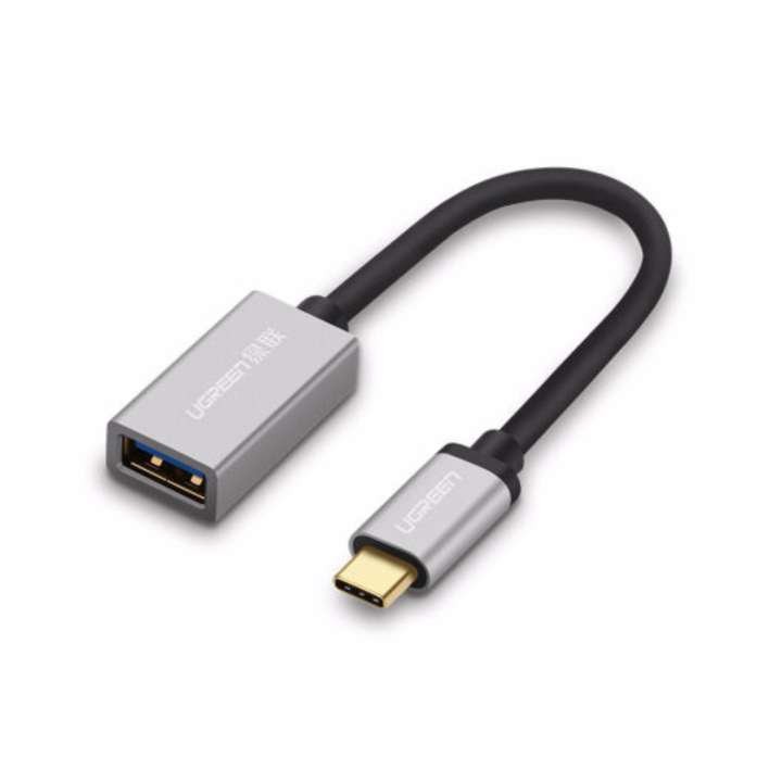 Dây cáp OTG USB type C sang USB 3.0 dài 15CM UGREEN US203