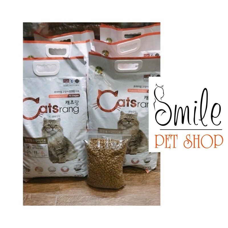 [RẺ NHẤT] Thức ăn hạt khô Catsrang cho mèo 500g - Smile Pet Shop