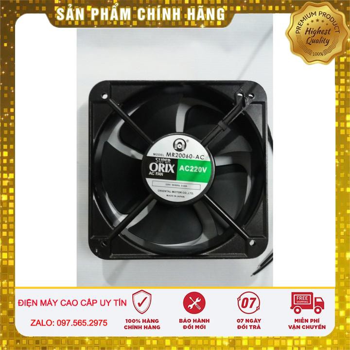 Quạt thông gió ORIX 200x200 cao cấp bảo hành 3 tháng hàng chính hãng