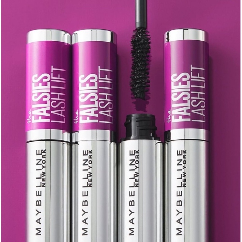 Maybelline New York- Mascara uốn mi, làm dày và dài mi tức thì