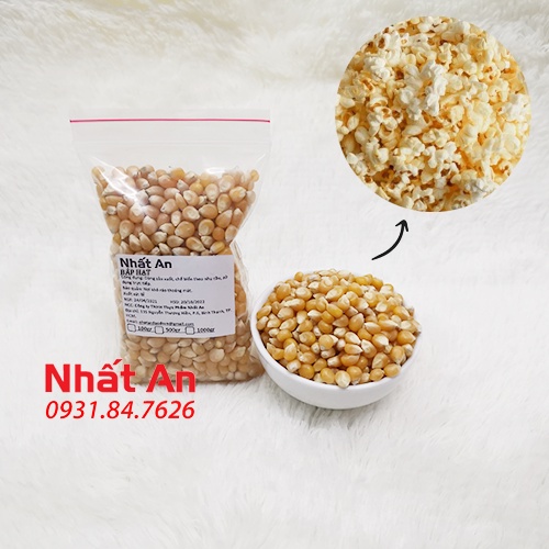 Bắp Mỹ rang bơ Bắp rang bơ Bắp rang bơ hình nấm 200gr 500gr 1000gr