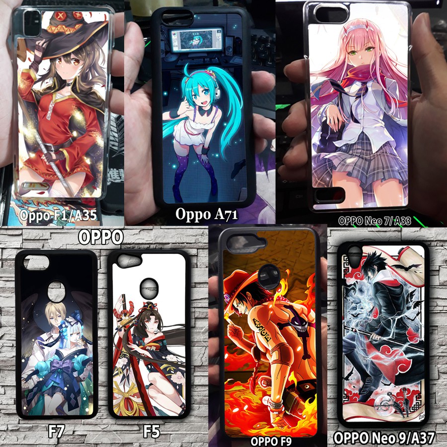 Ốp lưng Anime  - Zero Two - Ốp lưng Oppo F1s/A59 Neo9/A37 Neo9s/A39 F7 Youth A83 A71 F3/A77 A3s