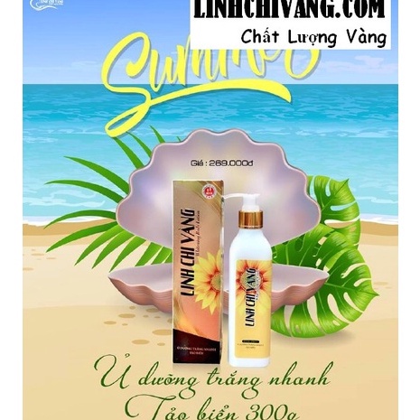 Ủ DƯỠNG TRẮNG NHANH TẢO BIỂN LINH CHI VÀNG
