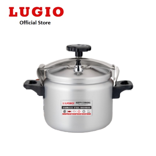 Nồi áp suất nhôm ANOD đáy từ LUGIO đun mọi loại bếp