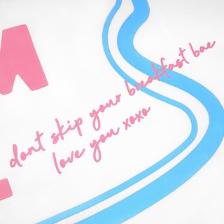 Grimm DC Áo Hungry love | Breakfast // White