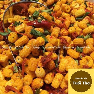 500g Nui Hạt Sen Sấy Khô Bò Lá Chanh Giòn Cay, Thơm Ngon