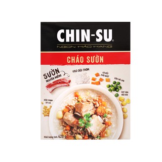 (có sườn nguyên miếng) Cháo sườn Chinsu 300g/420g