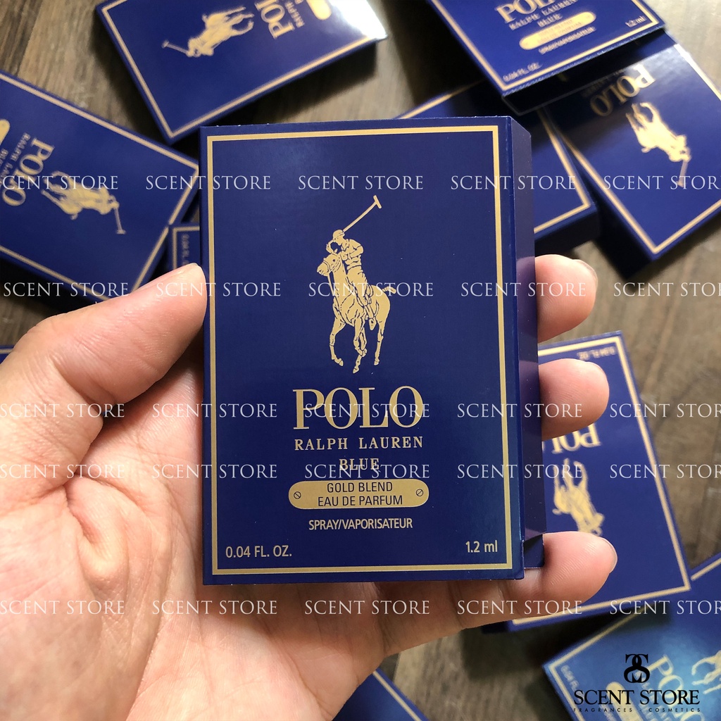 Scentstorevn - Vial chính hãng nước hoa Ralph Lauren Polo Blue Gold Blend, Red Intense